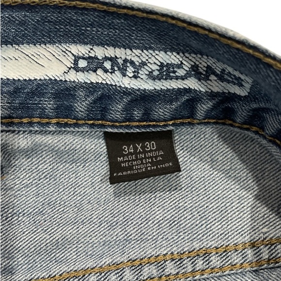 DKNY BLEEKER STRAIGHT 34/30 Men’s Jeans - Picture 3 of 5